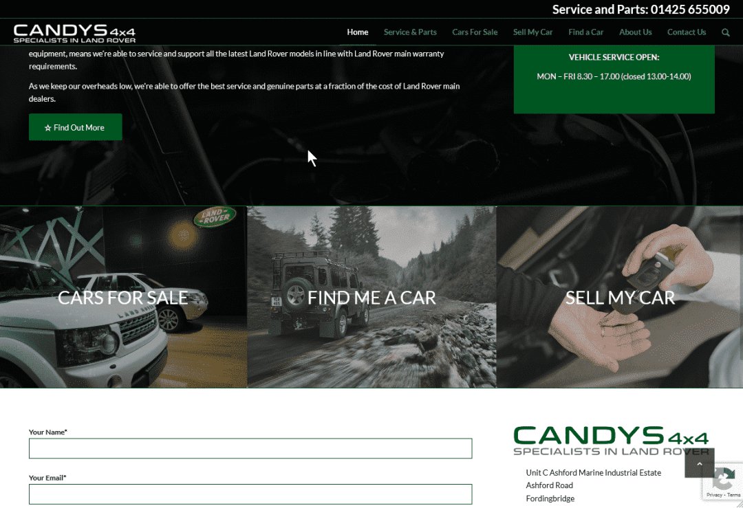 Candys 4x4 vehicle sales and servicing