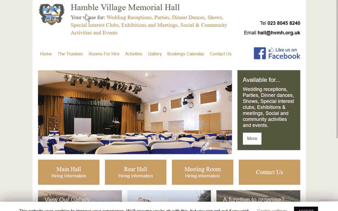 Hamble Village Memorial Hall