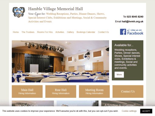 Hamble Village Memorial Hall